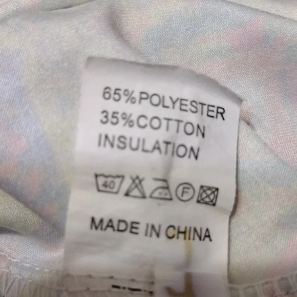 Colorful Boho Drop Crotch Harem Jumpsuit Womens Racerback Festival Yoga Romper L - Picture 11 of 12